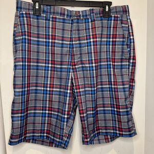 Men's Callaway Optimal Performance Chino Plaid Golf Shorts - 32-34" Waist